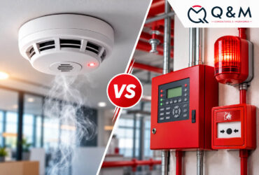 Detector de humo versus sistema de alarma contra incendios