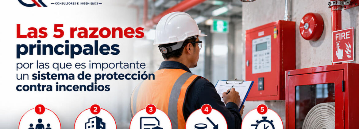 5 Razones por las que es Importante un Sistema de Protección Contra Incendios