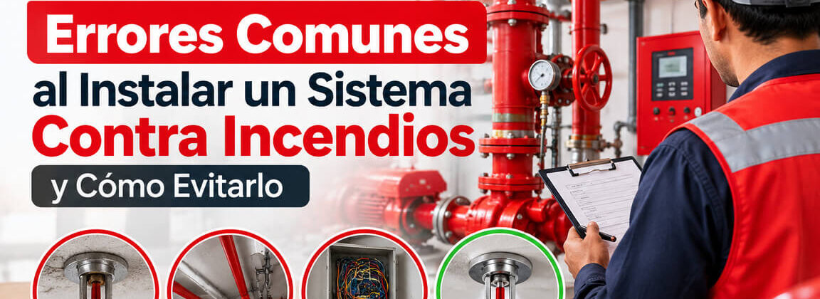 Errores Comunes al Instalar un Sistema Contra Incendios y Cómo Evitarlos