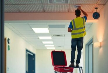 Mantenimiento de alarmas contra incendios