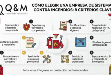 ¿Cómo elegir una empresa de sistemas contra incendios: 8 criterios clave?
