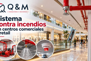 Sistema contra incendios en centros comerciales y retail